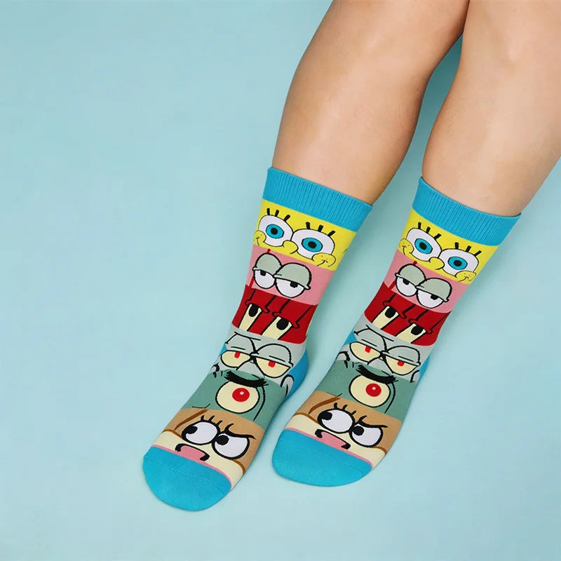 Cartoon Socken Herren & Damen — Lustig, Bunt & Einzigartig | EU 39–42