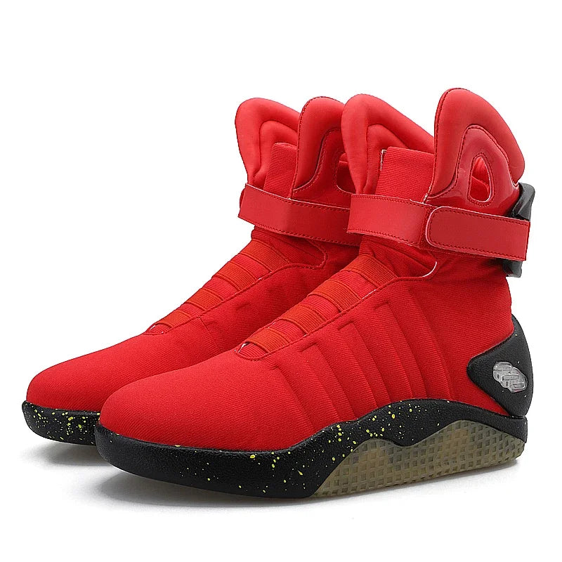 Herren LED-Schuhe mit USB-Aufladung – Leuchtende Sneaker Streetwear