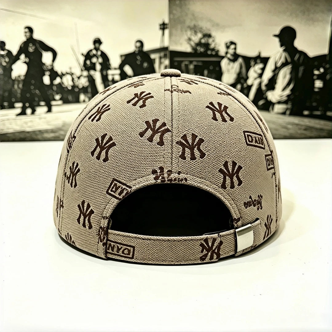 Bestickte Baseballkappe aus New York – Verstellbar – Retro-Vintage-Sonnenhut – Outdoor-Sport-, Reise-, Streetwear- und Arbeitsmütze – Anzug