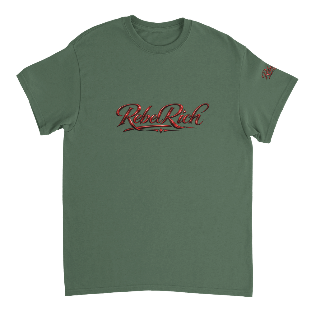 Rebel Rich Vintage Retro T-Shirt – Unisex Softstyle