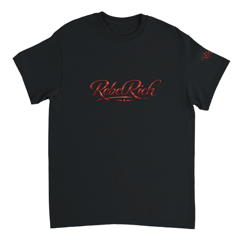 Rebel Rich Vintage Retro T-Shirt – Unisex Softstyle