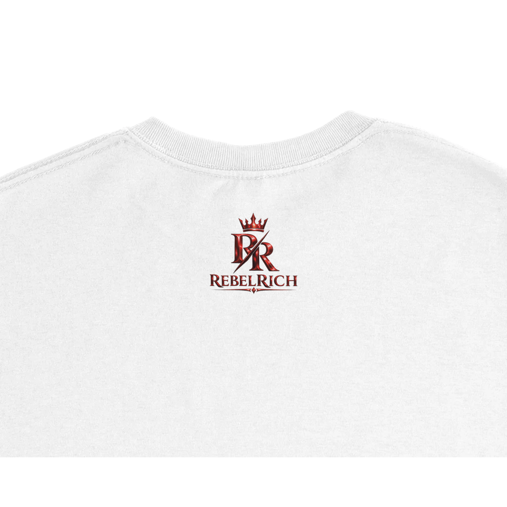 Rebel Rich Vintage Retro T-Shirt – Unisex Softstyle