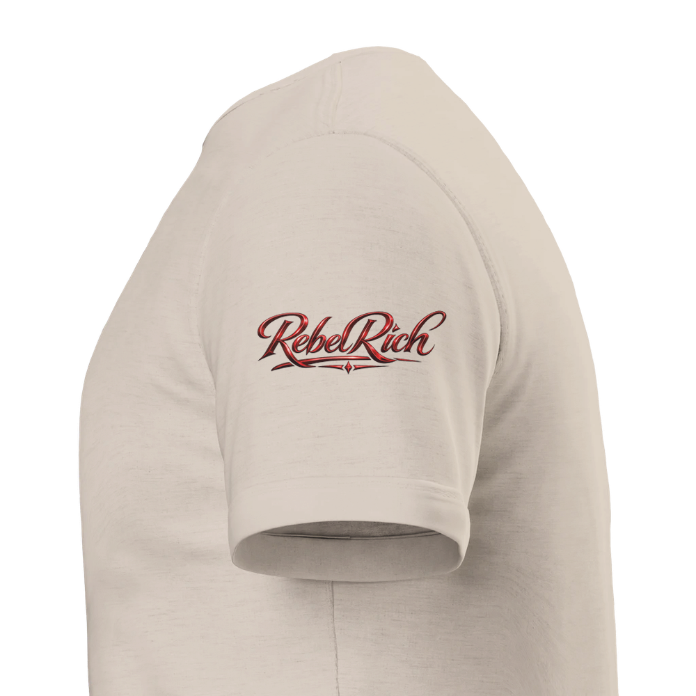 Rebel Rich Vintage Retro T-Shirt – Unisex Softstyle