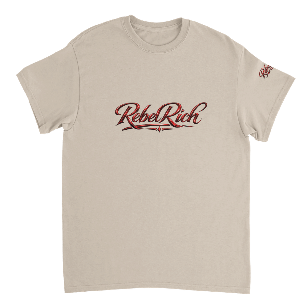 Rebel Rich Vintage Retro T-Shirt – Unisex Softstyle